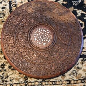Teak Carved Wooden Decorative Wall Art
